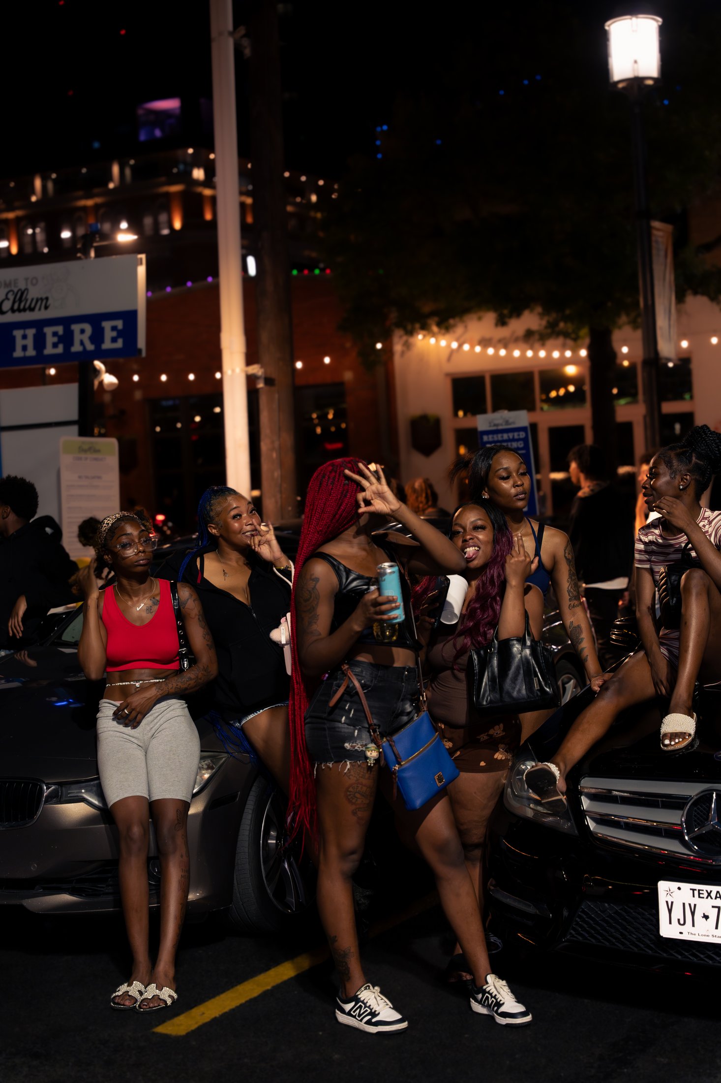 Nightlife group photography in Deep Ellum — Nahas Media